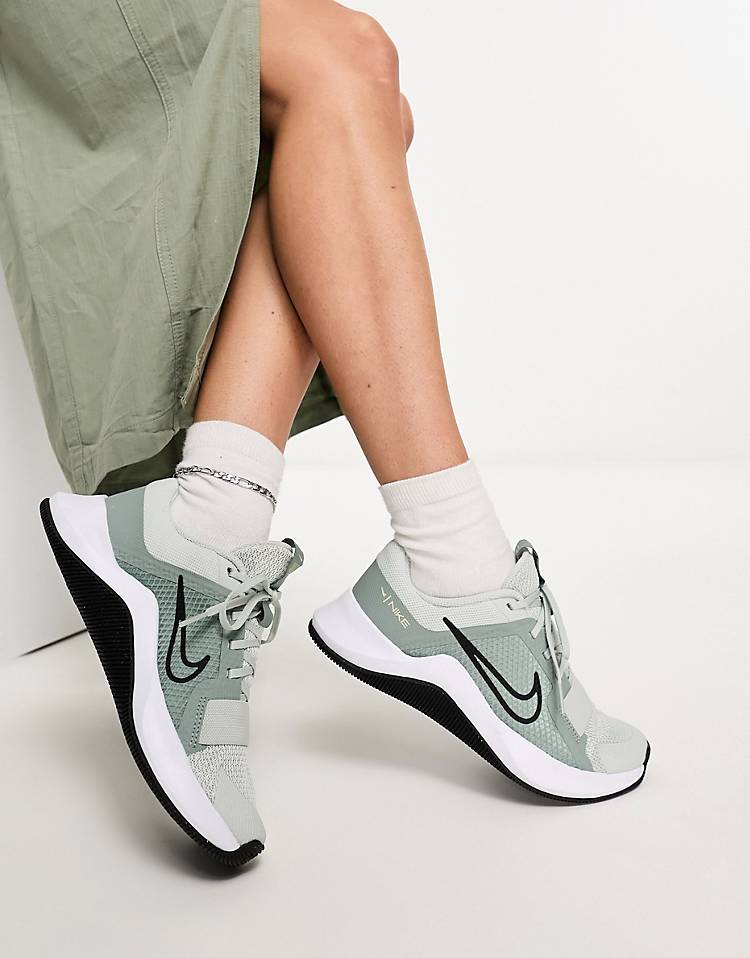 Nike MC Trainer 2 sneakers in silver